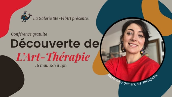 Illustration : Conférence gratuite sur l’art thérapie de 18 à 19 heures